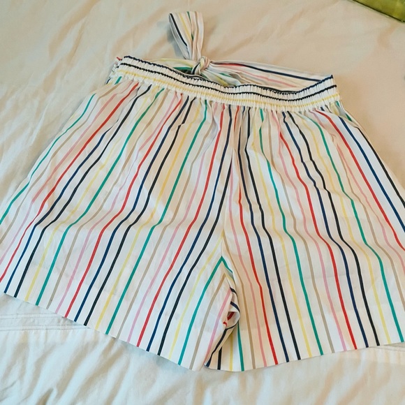 J crew bow front tie shorts - Picture 2 of 6